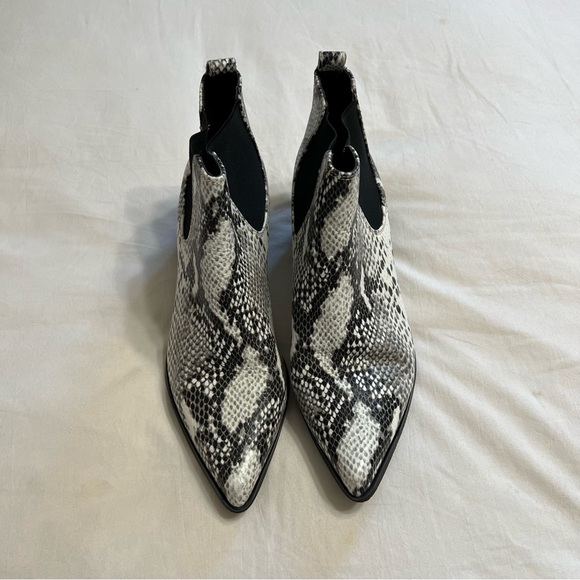 SNAKESKIN BOOTIES - Picture 2 of 4